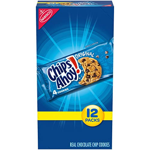 Chips Ahoy! Original Chocolate Chip Cookies - Snack Packs  1-55 Ounce Pack of 48