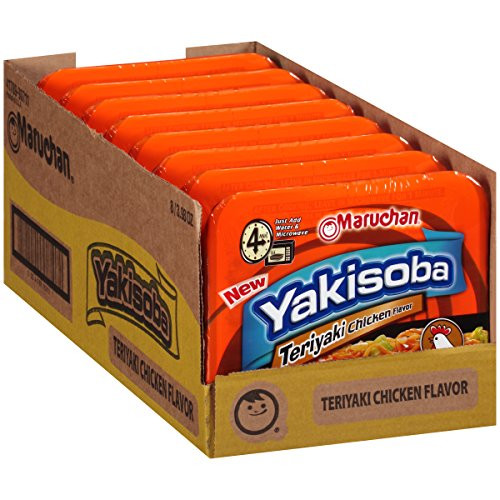 Maruchan Yakisoba Teriyaki Chicken  3-98 Oz  Pack of 8