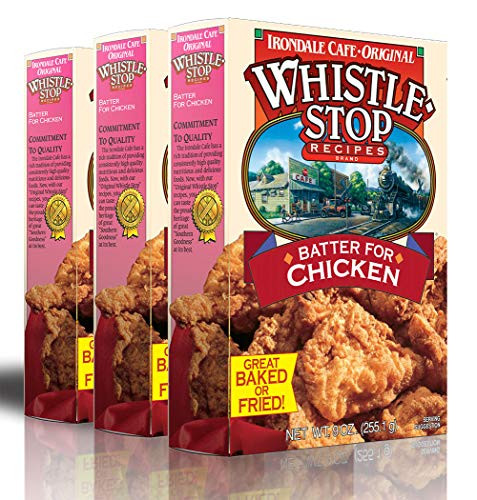 Original WhistleStop Cafe Recipes   Batter Mix for Chicken   9-oz   3 Pack