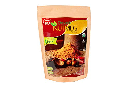 True Organic Nutmeg Powder Ground - USDA Certified Pure Ceylon Premium Quality 16 Oz With Free Recipe E-book True Organic Nutmeg Powder Ground - USDA Certified Pure Ceylon Premium Quality 16 Oz With Free Recipe E-book
