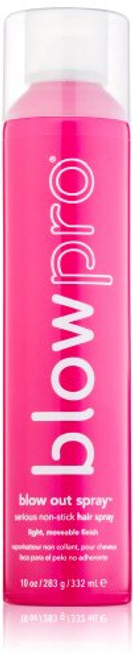 blowpro Blow Out Serious Non-Stick Hair Spray 10 Ounce Extra Hold Hairspray  Ultra Fine Misting Finishing Spray  Lightweight Finish  Non Stick- Conditioning Styling Spray  Anti Humidity Hair Spray