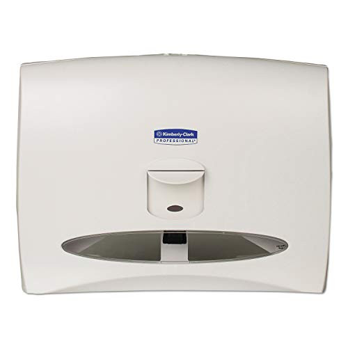 Scott 09505 Personal Seat Toilet Seat Cover Dispenser  17 1-2 x 2 1-4 x 13 1-4  White