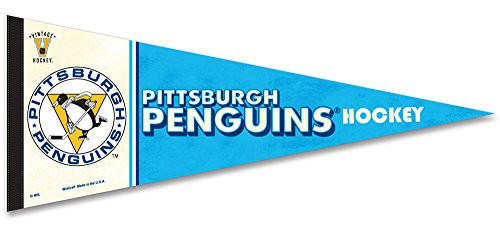 WinCraft NHL Pittsburgh Penguins Retro Pennant Premium Felt 12 x 30 inches WinCraft NHL Pittsburgh Penguins Retro Pennant Premium Felt 12 x 30 inches