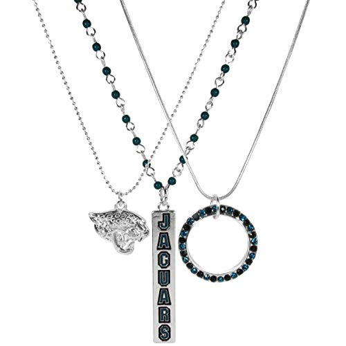 Siskiyou NFL Jacksonville Jaguars Trio Necklace Set
