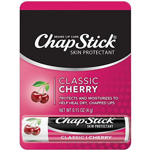 ChapStick Classic Cherry Flavor 0-15 Ounce Lip Balm Tube Skin Protectant Lip Care ChapStick Classic Cherry Flavor 0-15 Ounce Lip Balm Tube Skin Protectant Lip Care
