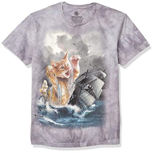 The Mountain Krakitten Adult T-Shirt Grey Large The Mountain Krakitten Adult T-Shirt Grey Large
