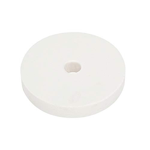 uxcell 5-Inch Bench Grinding Wheels White Aluminum Oxide WA 80 Grits Surface Grinding Ceramic Tools
