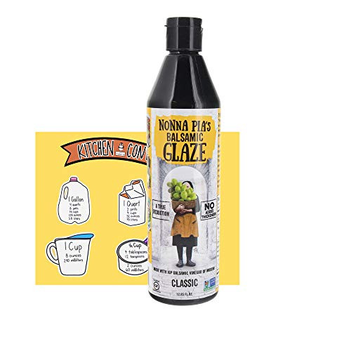 Nonna Pia s Classic Balsamic Glaze Bundle - A Traditional Reduction Slow Cooked to Perfection - 12-85 Fl Oz - Comes with a Premium Penguin Measurements Card Nonna Pia s Classic Balsamic Glaze Bundle - A Traditional Reduction Slow Cooked to Perfection - 12-85 Fl Oz - Comes with a Premium Penguin Measurements Card