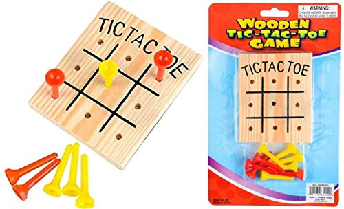 HAPPY DEALS ~ Box of 12 Wooden Peg Tic Tac Toe Games Individually Packaged Stocking Stuffers HAPPY DEALS ~ Box of 12 Wooden Peg Tic Tac Toe Games Individually Packaged Stocking Stuffers