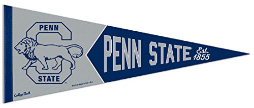 WinCraft Penn State Nittany Lions Premium Felt Pennant Vintage Retro Graphics 12 x 30 inches WinCraft Penn State Nittany Lions Premium Felt Pennant Vintage Retro Graphics 12 x 30 inches
