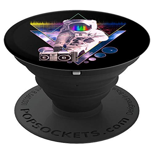 Astronaut Holding Boombox Vaporwave Outer Space Art PopSockets Grip and Stand for Phones and Tablets Astronaut Holding Boombox Vaporwave Outer Space Art PopSockets Grip and Stand for Phones and Tablets