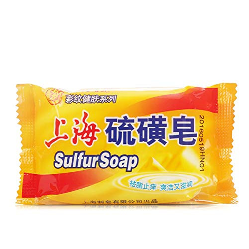 BEE FLOWER SHANGHAI Sulfur Soap 3-4 Oz x 4 BEE FLOWER SHANGHAI Sulfur Soap 3-4 Oz x 4
