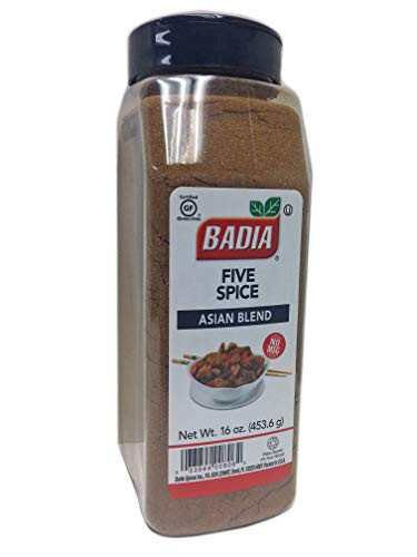 16 oz Bottle Five Spice Asian Blend Powder Seasoning No MSG Kosher