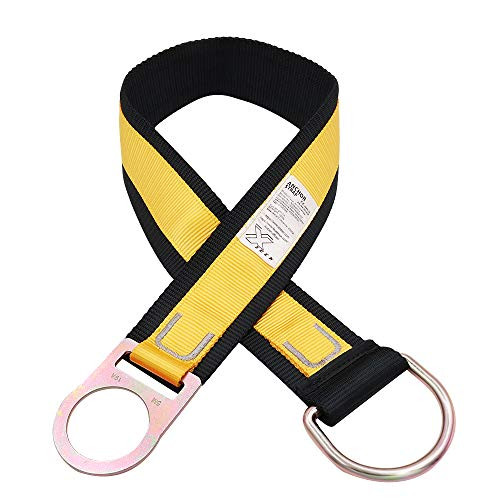 X XBEN Anchor Straps  Heavy Duty Cross Arm Strap with D-Rings  3ft Tie Off Safety Sling Anchorage Connector Fall Protection Harness Lanyard Construction PPE Kit