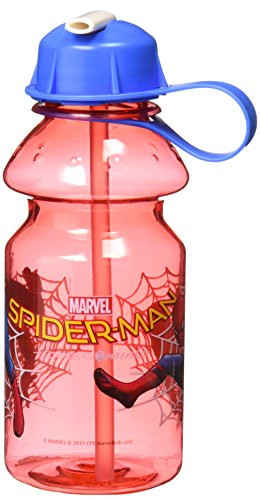 Zak Designs Marvel Comics Spiderman Homecoming Tritan Bottle  0