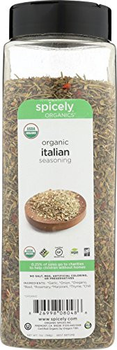 Spicely Organic Italian Seasoning 7 Oz Certified Gluten Free