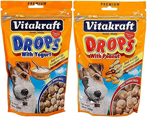 VitaKraft Drops Dog Treat 2 Flavor Combo Pack