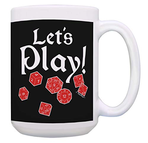 Classic Gamer Crafty World Building Let s Play Board Game Dice 15-oz Coffee Mug Tea Cup Black Classic Gamer Crafty World Building Let s Play Board Game Dice 15-oz Coffee Mug Tea Cup Black
