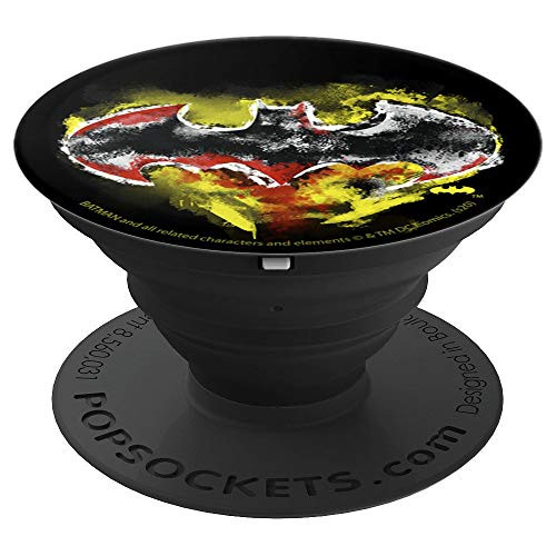 DC Comics Fan Art Batman Paint Logo PopSockets Grip and Stand for Phones and Tablets