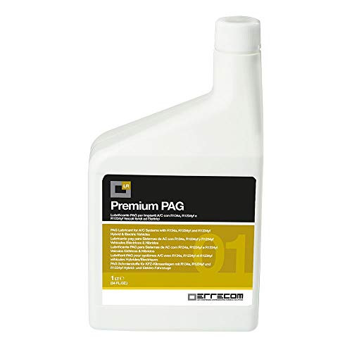PAG Lubricant Premium PAG 32 fl- oz -1 Liter - Lubricant for A-C Systems with R134a  R1234yf and Hybrid   Electric Vehicles