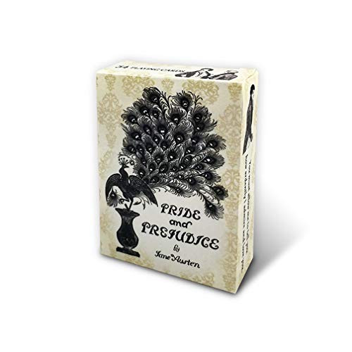 Rodaruus Pride and Prejudice Themed Playing Cards  Full Deck  54 Poker-Size Card Deck