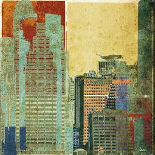 Posterazzi Urban Blocks II Poster Print by NOAH  12 x 12
