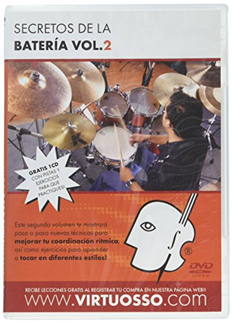 Virtuosso Drum Method Vol-2 Curso De Batería Vol-2 SPANISH ONLY Virtuosso Drum Method Vol-2 Curso De Batería Vol-2 SPANISH ONLY