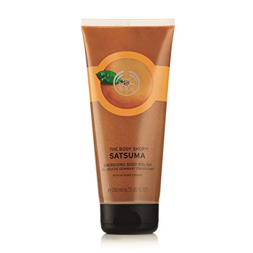 The Body Shop Satsuma Body Polish  Paraben-Free Body Scrub  6-75 Oz-