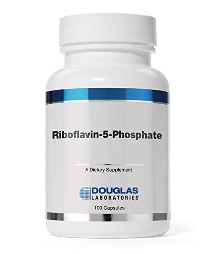 Douglas Laboratories - Riboflavin-5-Phosphate 10 mg- - Vitamin B2 Supports Energy Production  Cellular Respiration  Eyesight and Skin - 100 Capsules