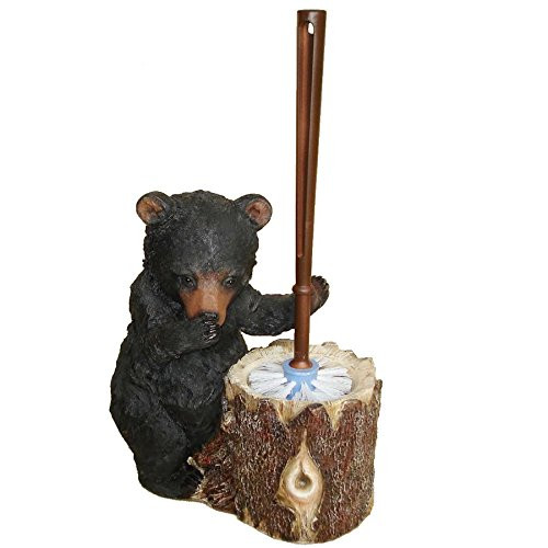 LL Home 10753 Stinky Bear Toilet Brush Holder