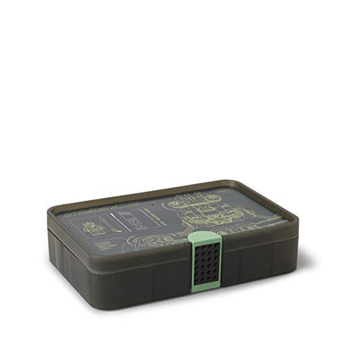 Lego Ninjago Sorting Box  Storage Case - Container with Compartments  Translucent