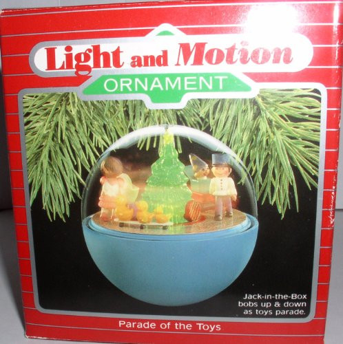 Hallmark Keepsake Magic Parade of the Toys Light and Motion Ornament # QLX7194