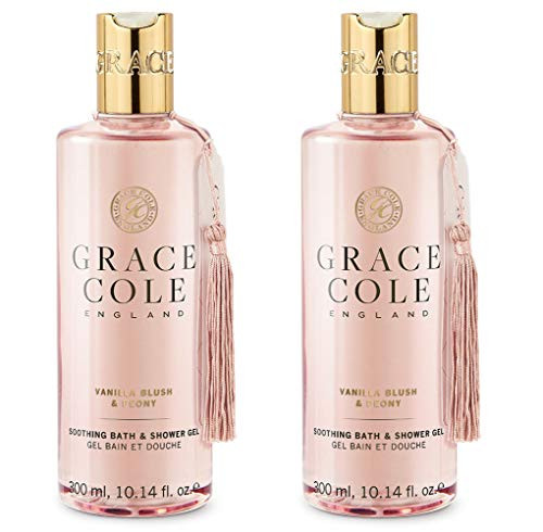 Grace Cole Vanilla Blush   Peony Bath   Shower Gel 2 x 300ml