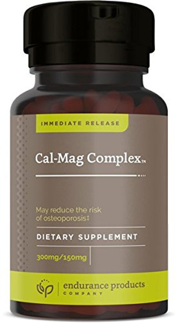 Calcium Magnesium Supplement Cal-Mag Complex - 300mg Calcium   150mg Magnesium - 300 Tablets - Endurance Products Company