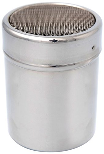 Cuisinox Stainless Steel Chocolate/Icing Sugar/Cocoa Powder/ Shaker Duster Coffee Stencils Cappuccino Latte Art