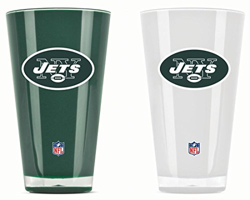 New York Jets Set of Two 20 ounce Tumblers New York Jets Set of Two 20 ounce Tumblers