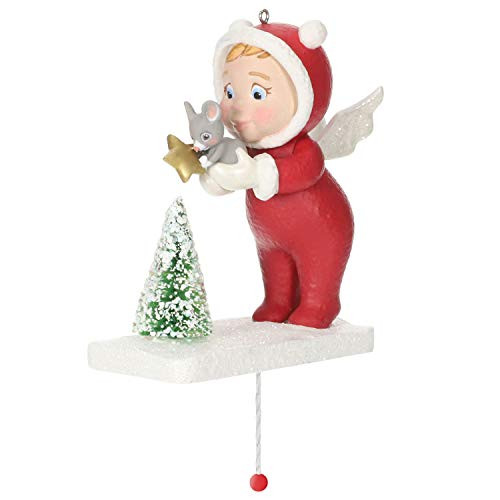 Hallmark Keepsake Christmas Ornament 2020 Festive Friends Pull-String Angel Hallmark Keepsake Christmas Ornament 2020 Festive Friends Pull-String Angel