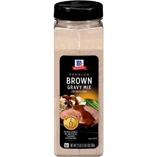 McCormick Premium Brown Gravy Mix  21 oz