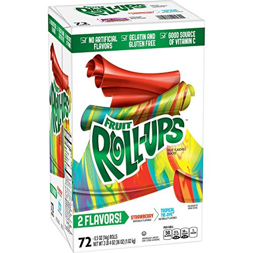 Fruit Roll-Ups Variety Pack -5 oz-  72 ct-