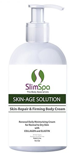 Anti Aging Firming Cream Body Moisturizer   Skin Repair After Sunning Treatment Skin-Age Solution Body Cream 16oz