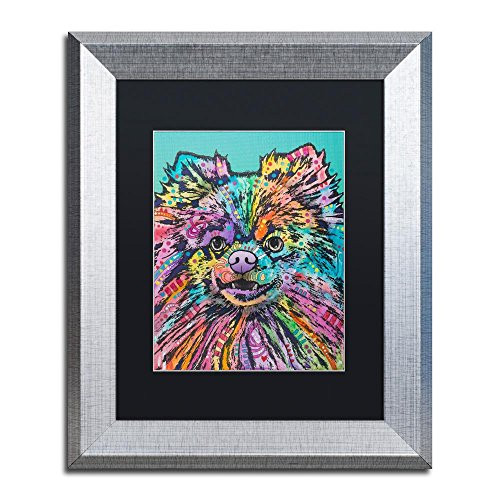 Trademark Fine Art Gus by Dean Russo, Black Matte, Silver Frame 11x14-Inch