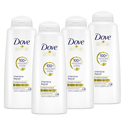 Dove Nutritive Solutions Strengthening Conditioner for Damaged Hair Intensive Repair with Keratin Actives 20-4 oz 4 Count Dove Nutritive Solutions Strengthening Conditioner for Damaged Hair Intensive Repair with Keratin Actives 20-4 oz 4 Count