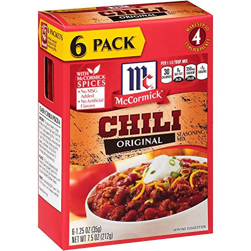 Evaxo Chili Original Seasoning Mix 1-25 oz-  6 pk-