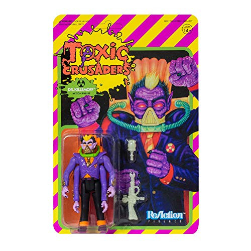 Super7 Dr- Killemoff Toxic Crusaders Reaction Action Figure