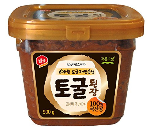 Premium Unpasteurized Non-GMO Togul Soybean Paste  Doenjang 1-9 Lb By Sempio