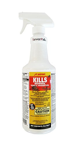 averPak Pets - Quart 32oz JT Eaton Kills Bedbugs  Ticks   Mosquitoes Permethrin Insect Repellent Spray for Dogs  Horses  Livestock  Poultry