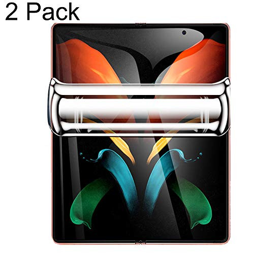 2 Pack Compatible with Galaxy Z fold 2 Screen Protector Full Covered Anti-Glare inside Screen Protector Film For Samsung Galaxy Z Fold 2 5G Anti-Scratch Protection Skin 2 Pack Compatible with Galaxy Z fold 2 Screen Protector Full Covered Anti-Glare inside Screen Protector Film For Samsung Galaxy Z Fold 2 5G Anti-Scratch Protection Skin
