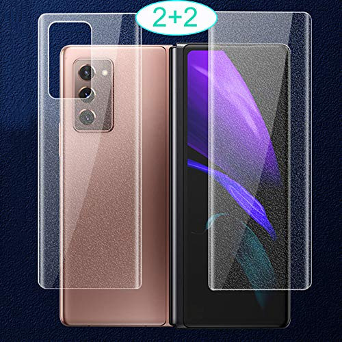 2 Pack Compatible with Galaxy Z Fold 2 Screen Protector Front Back Full Covered Anti-Glare Screen Protector Film For Samsung Galaxy Z Fold 2 5G Protection Anti-Scratch Skin 2 Pack Compatible with Galaxy Z Fold 2 Screen Protector Front Back Full Covered Anti-Glare Screen Protector Film For Samsung Galaxy Z Fold 2 5G Protection Anti-Scratch Skin