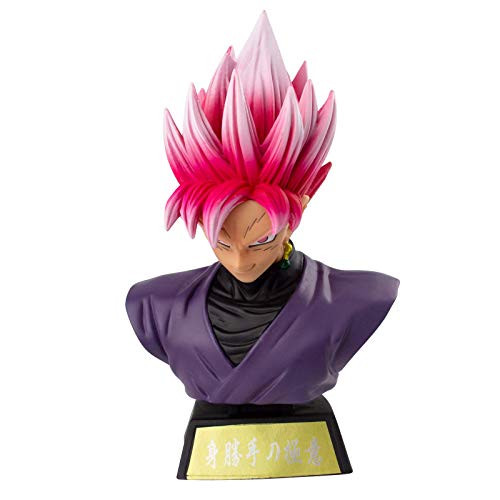 Super Saiyan Ultra Instinct Son Goku Bust Black Zamasu PVC Action Figure GK Collection Dragon Ball Z Goku Figurine Toys Statue Zamasu