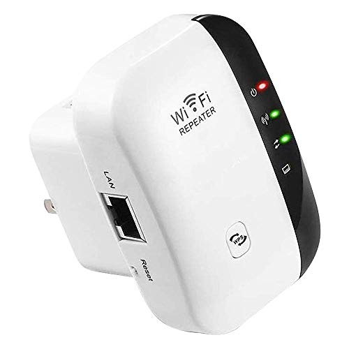 Super Boost WiFi WiFi Range Extender  300Mbps Fast Speed WiFi Booster Wireless Repeater with High Gain Dual External Antennas and 360 Degree WiFi Coverage